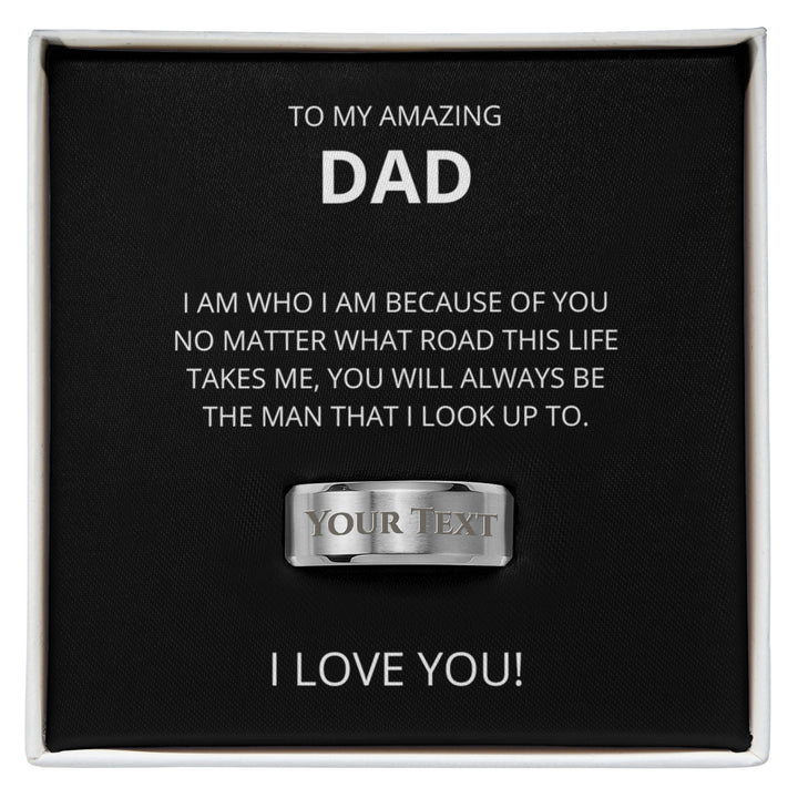 My Amazing Dad Ring