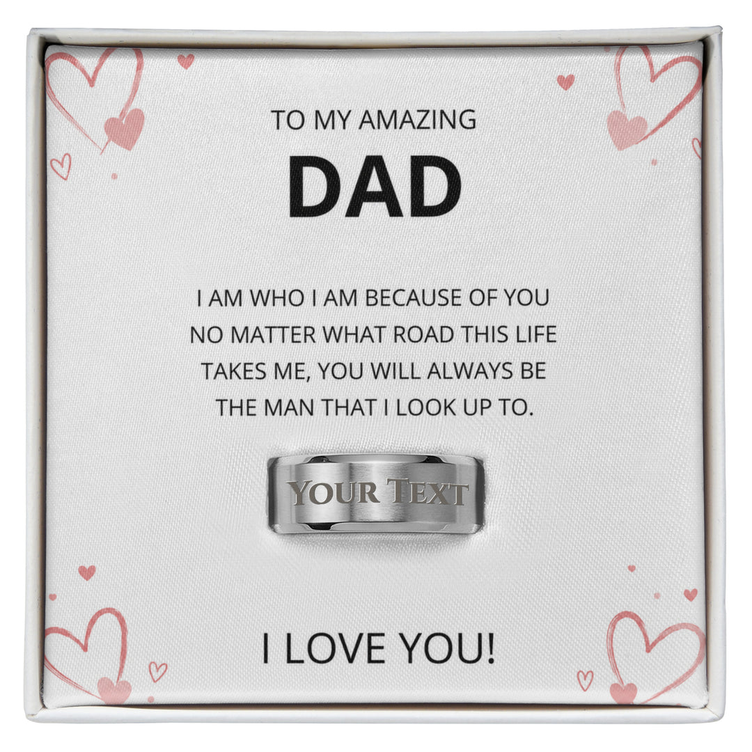 My Amazing Dad Ring
