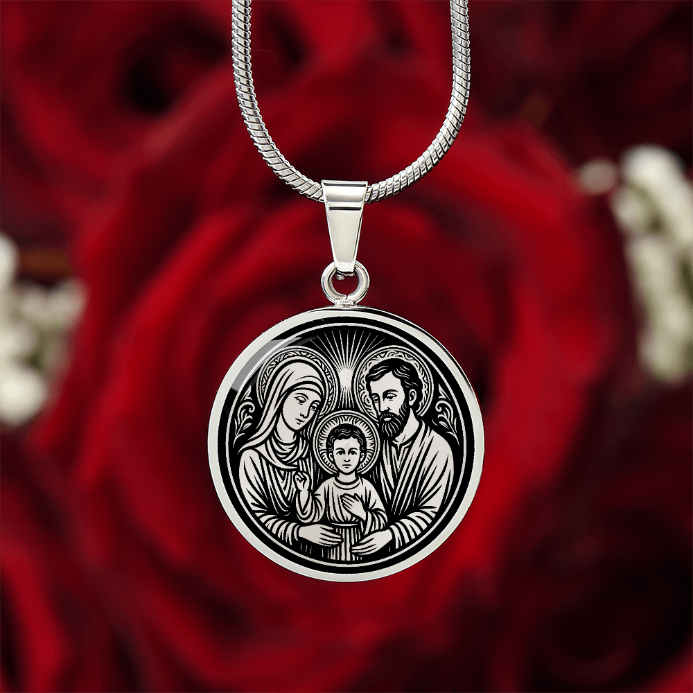 Holy Family Necklace