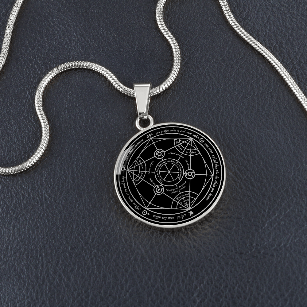 Sacred Geometry & Spiritual Wisdom Necklace