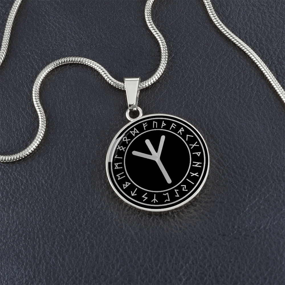Algiz Rune Necklace