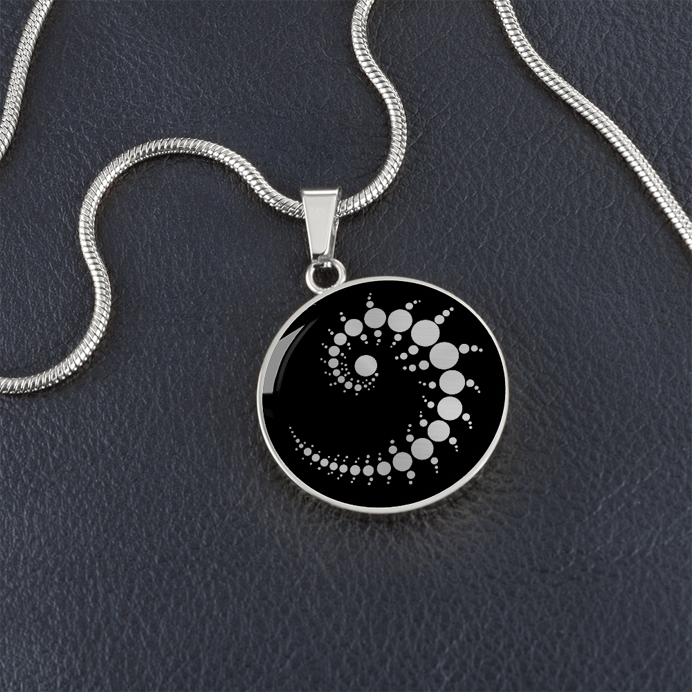Spiral Energy Necklace