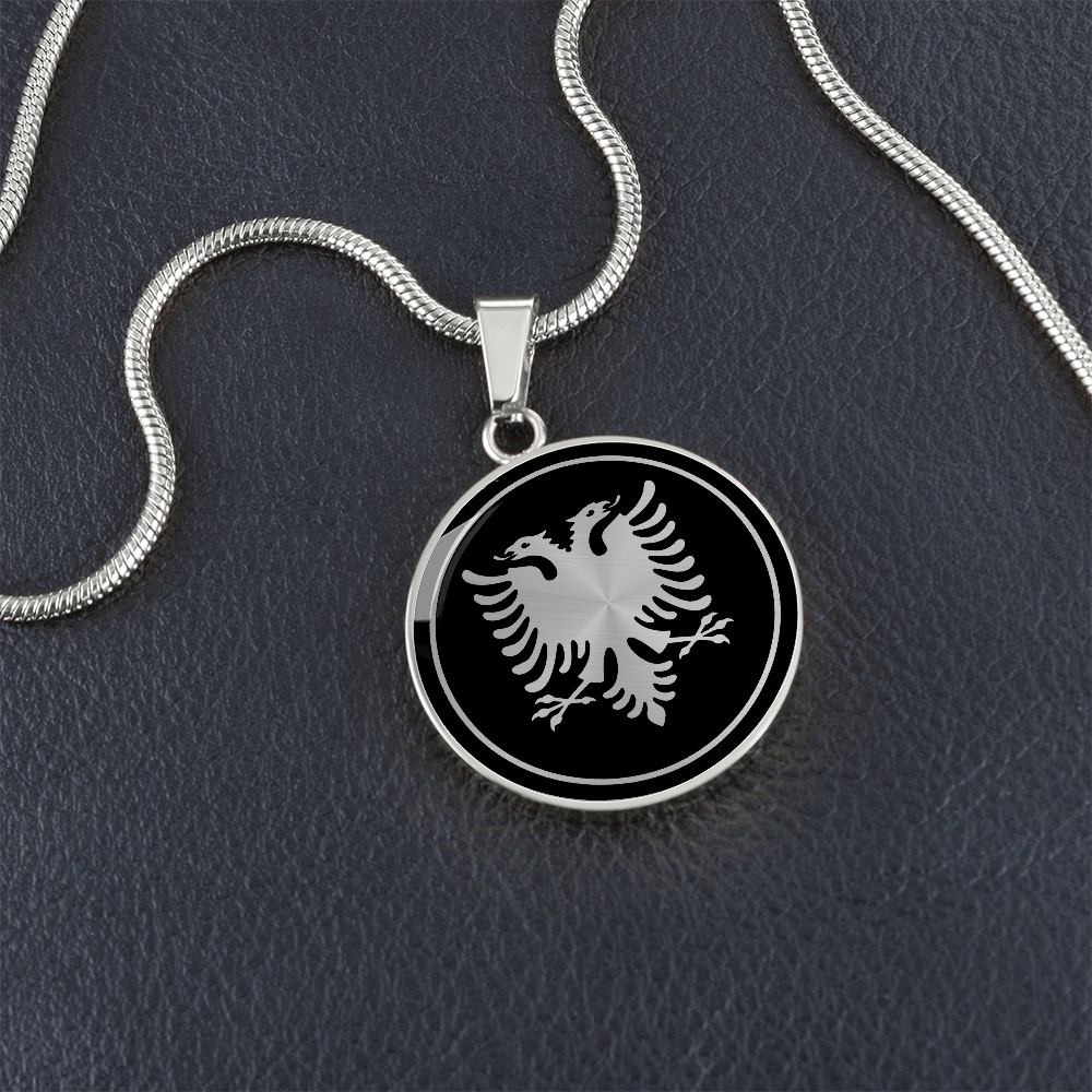 Albanian Double-Headed Eagle Necklace