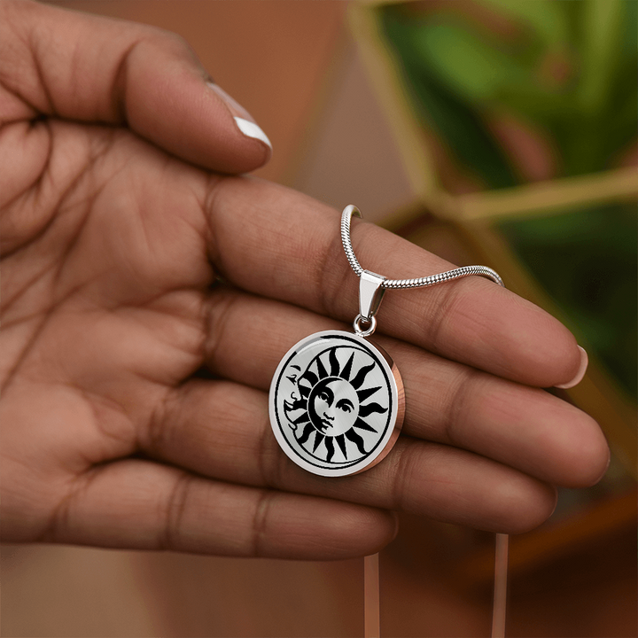 Sun & Moon Celestial Necklace