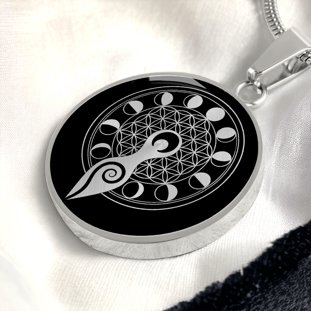Divine Feminine Moon Necklace
