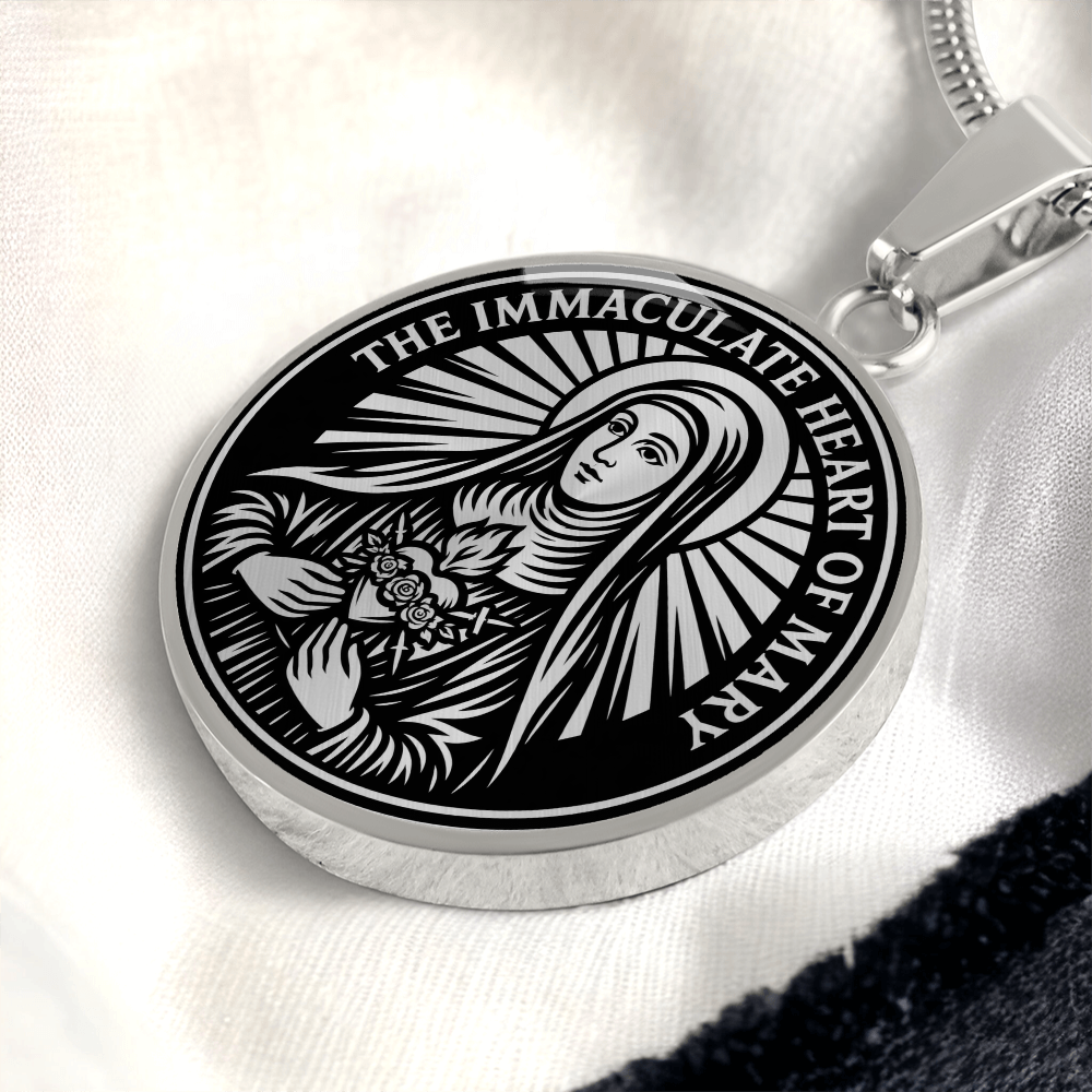 Immaculate Heart of Mary Necklace