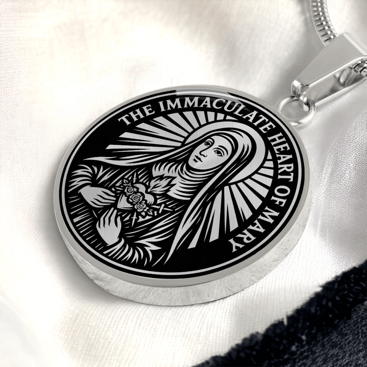 Immaculate Heart of Mary Necklace