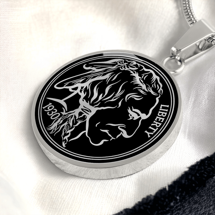 Liberty Buffalo Nickel Necklace