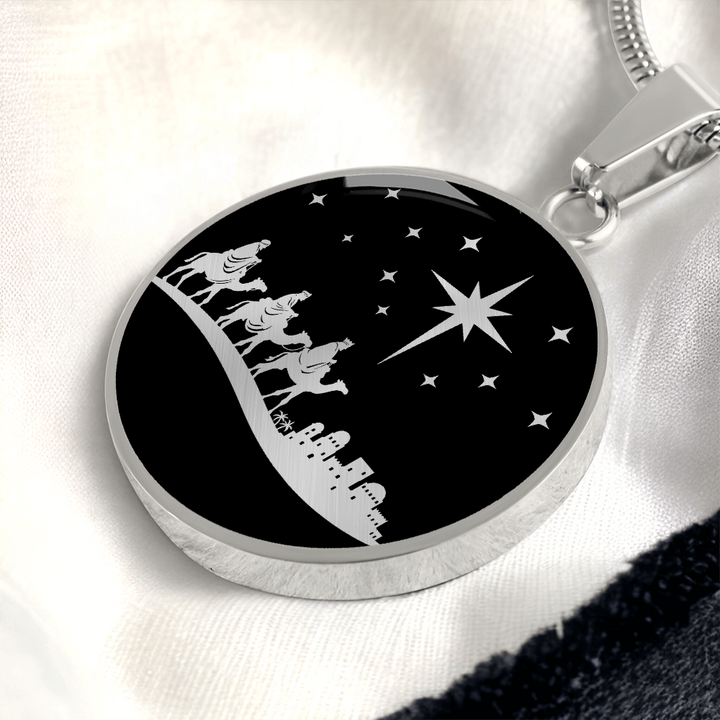 Three Kings Nativity Necklace