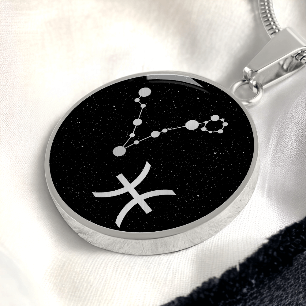 Pisces Zodiac Necklace