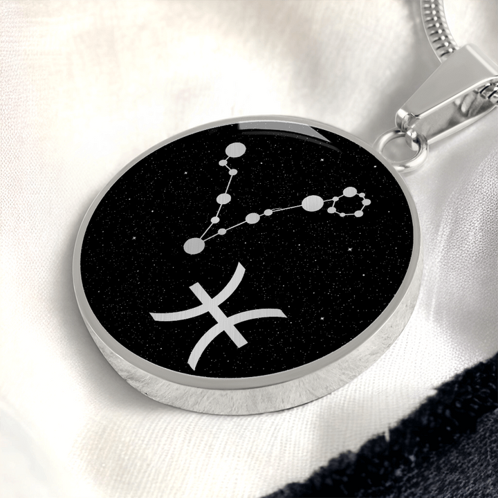 Pisces Zodiac Necklace