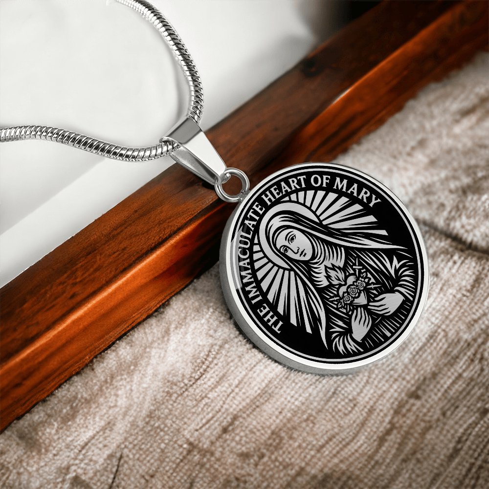 Immaculate Heart of Mary Necklace