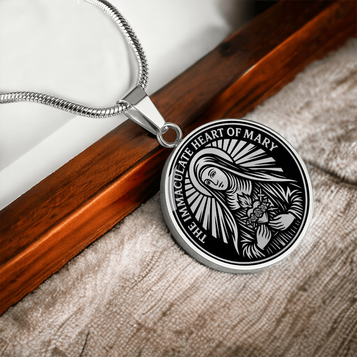 Immaculate Heart of Mary Necklace