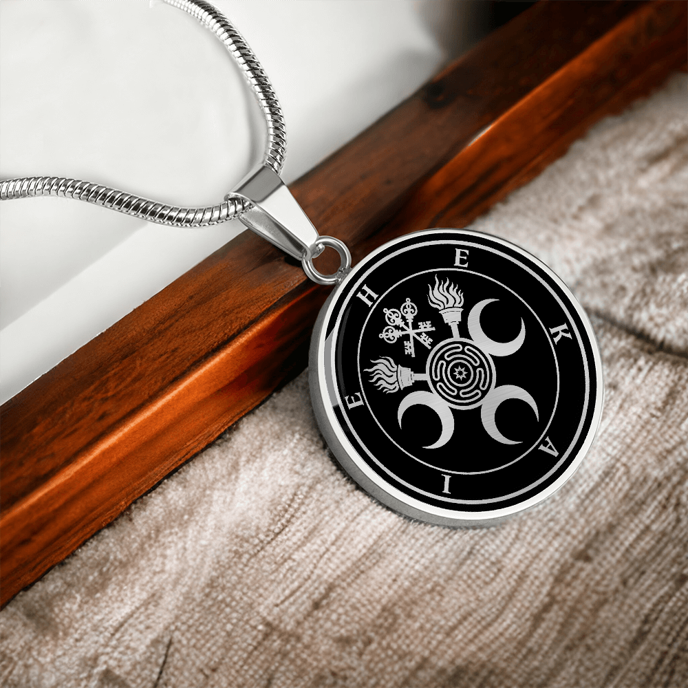 Hekate Triple Moon Necklace