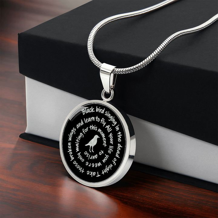 Blackbird Freedom Necklace