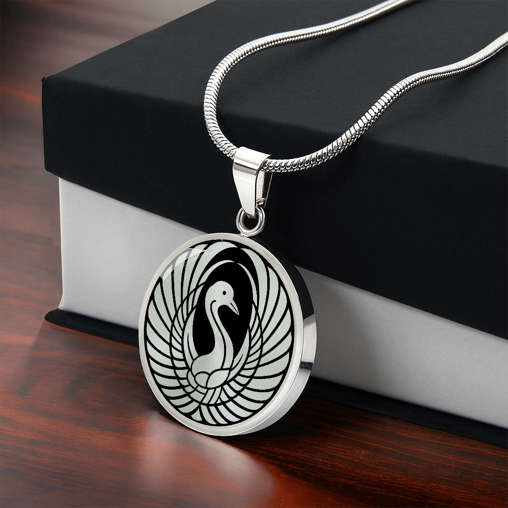 Elegant Swan Necklace