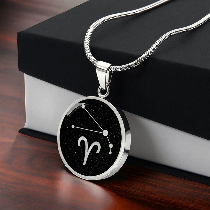 Aries Zodiac Necklace