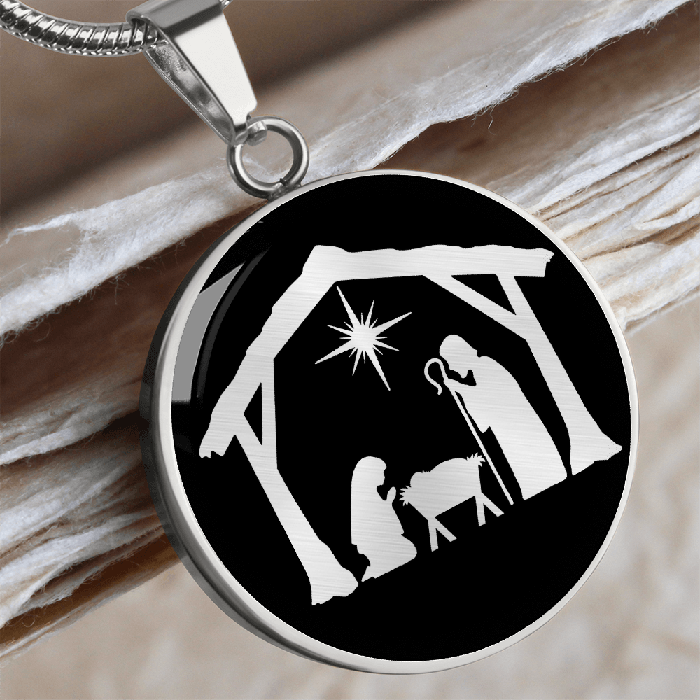 Nativity Scene Necklace