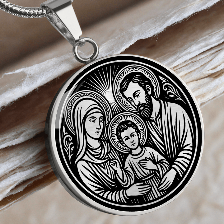 Holy Family Necklace