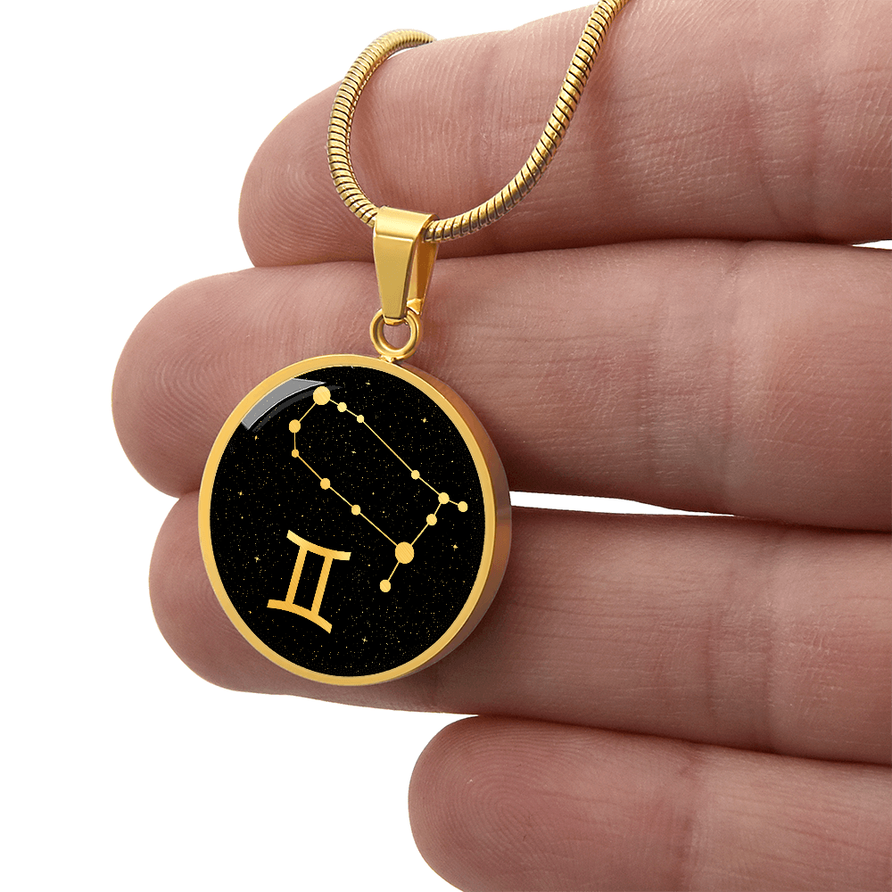 Gemini Zodiac Necklace