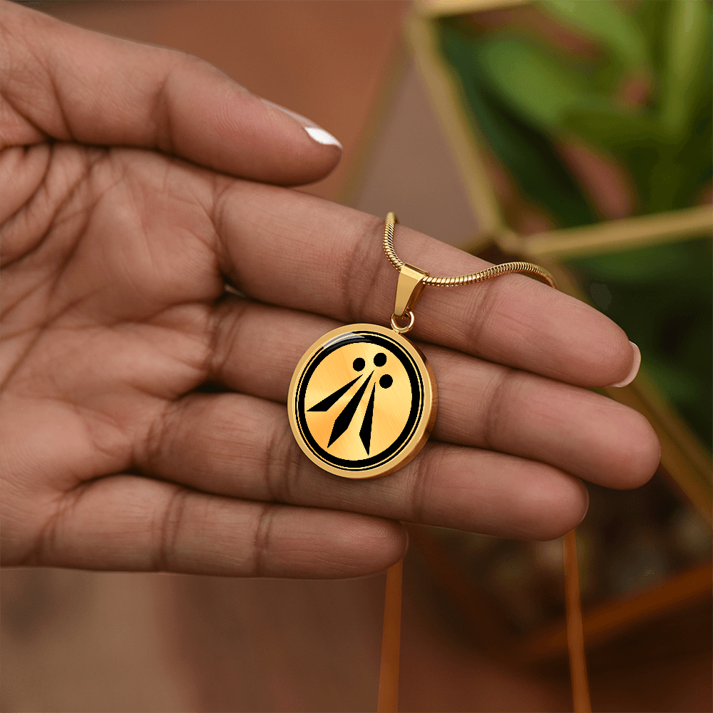 Trinity Ascension Symbol Necklace