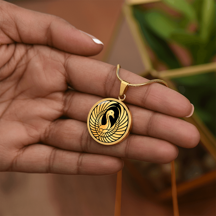 Elegant Swan Necklace