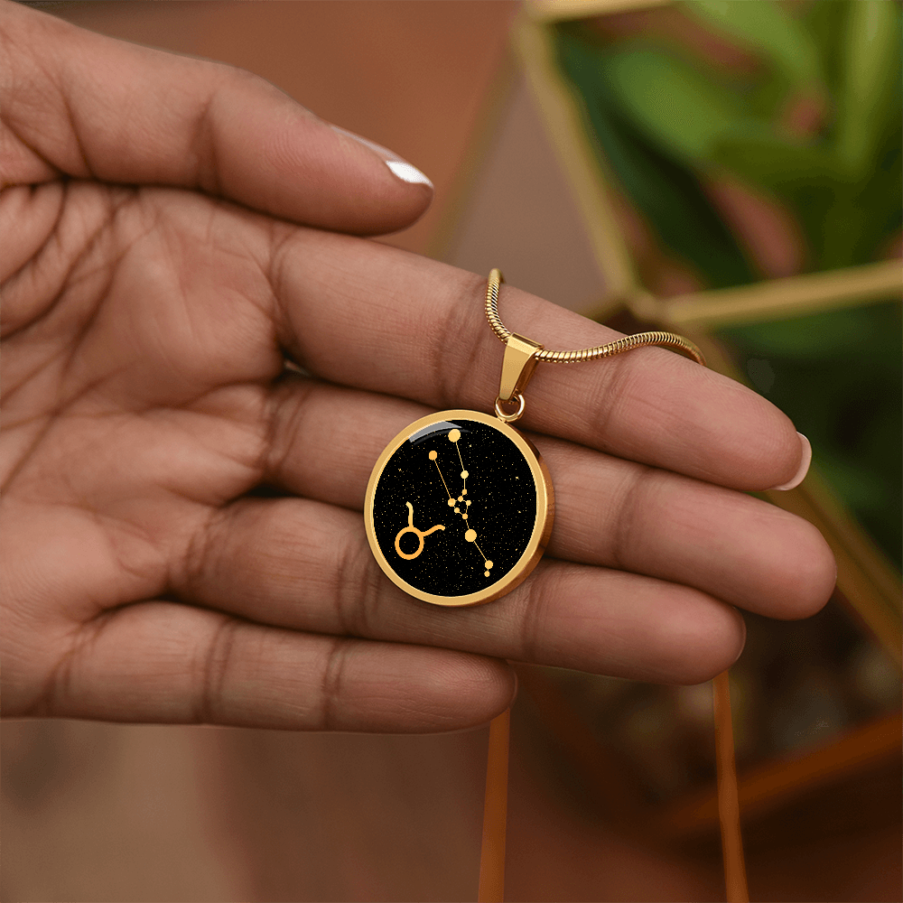 Taurus Zodiac Necklace