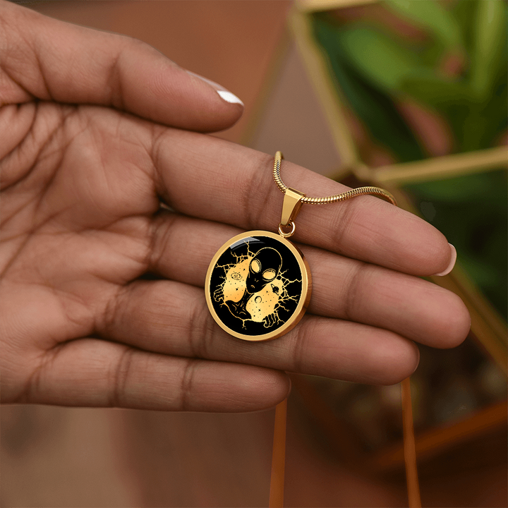 Cosmic Visitor Necklace