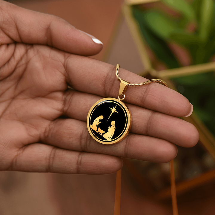 Nativity Star Necklace