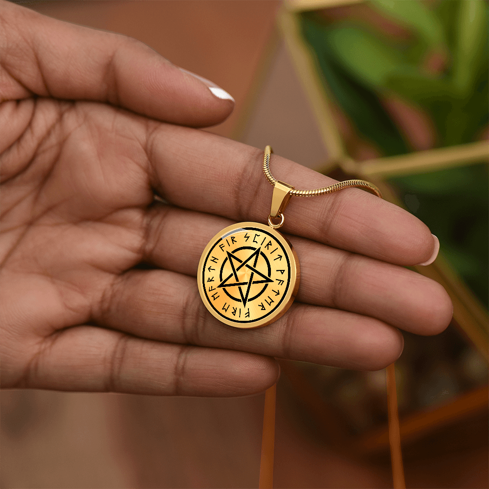 Pentagram Rune Necklace