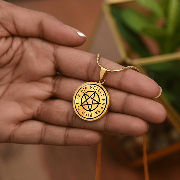 Pentagram Rune Necklace