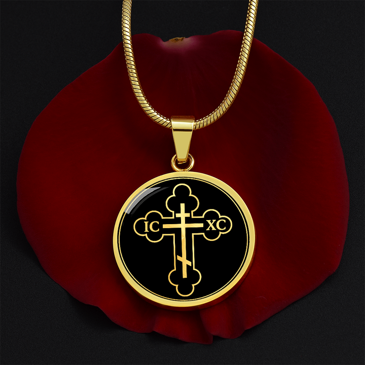 Byzantine Cross Necklace
