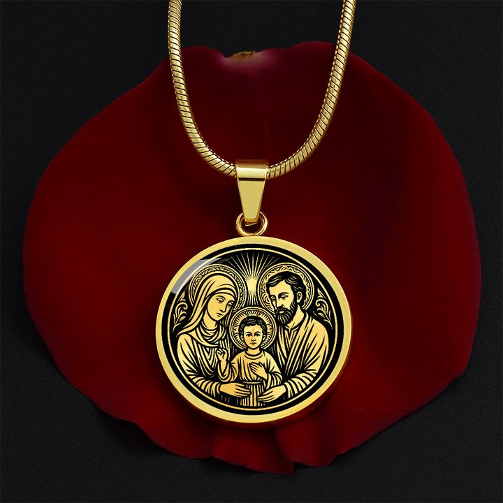 Holy Family Necklace
