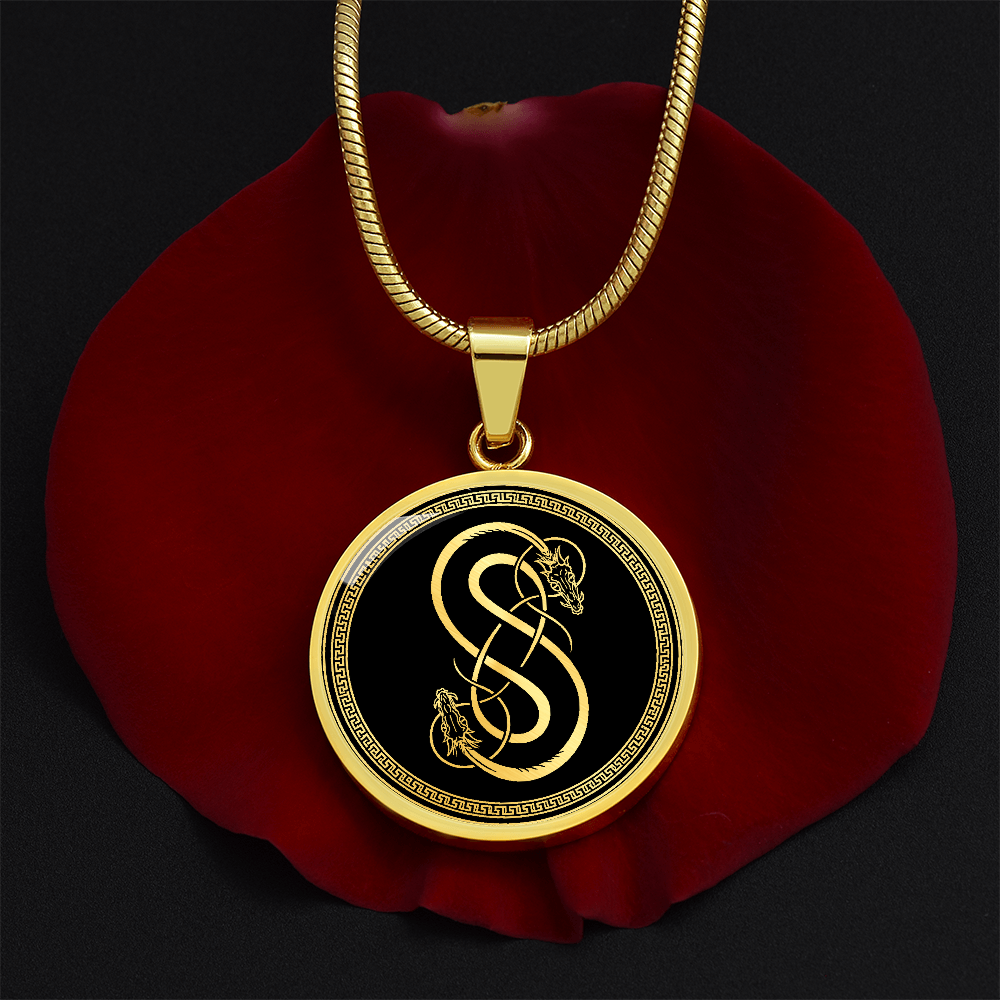 Infinity Dragon Necklace