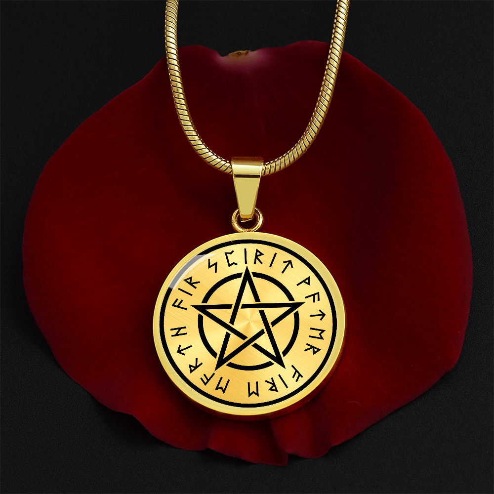Pentagram Rune Necklace