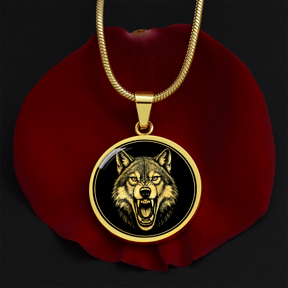 Fierce Wolf Necklace
