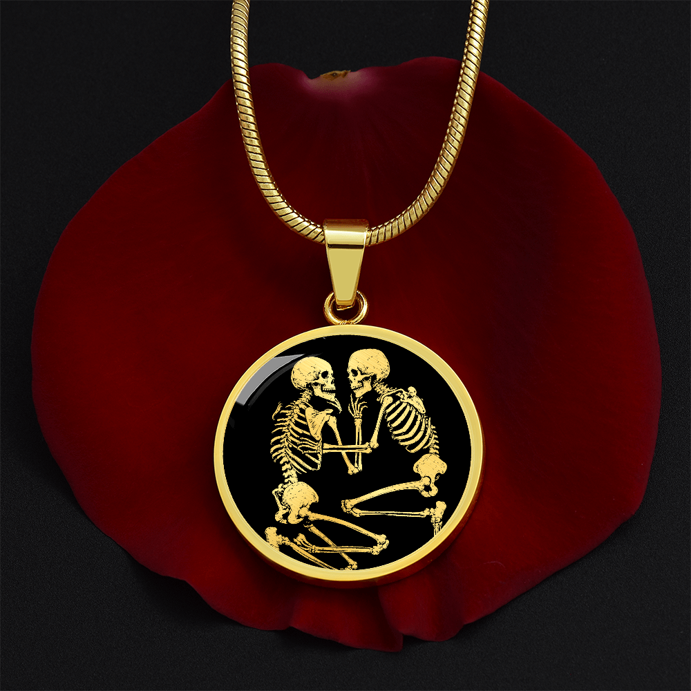 Eternal Bond Skeleton Necklace