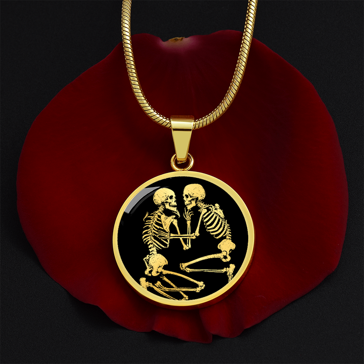 Eternal Bond Skeleton Necklace