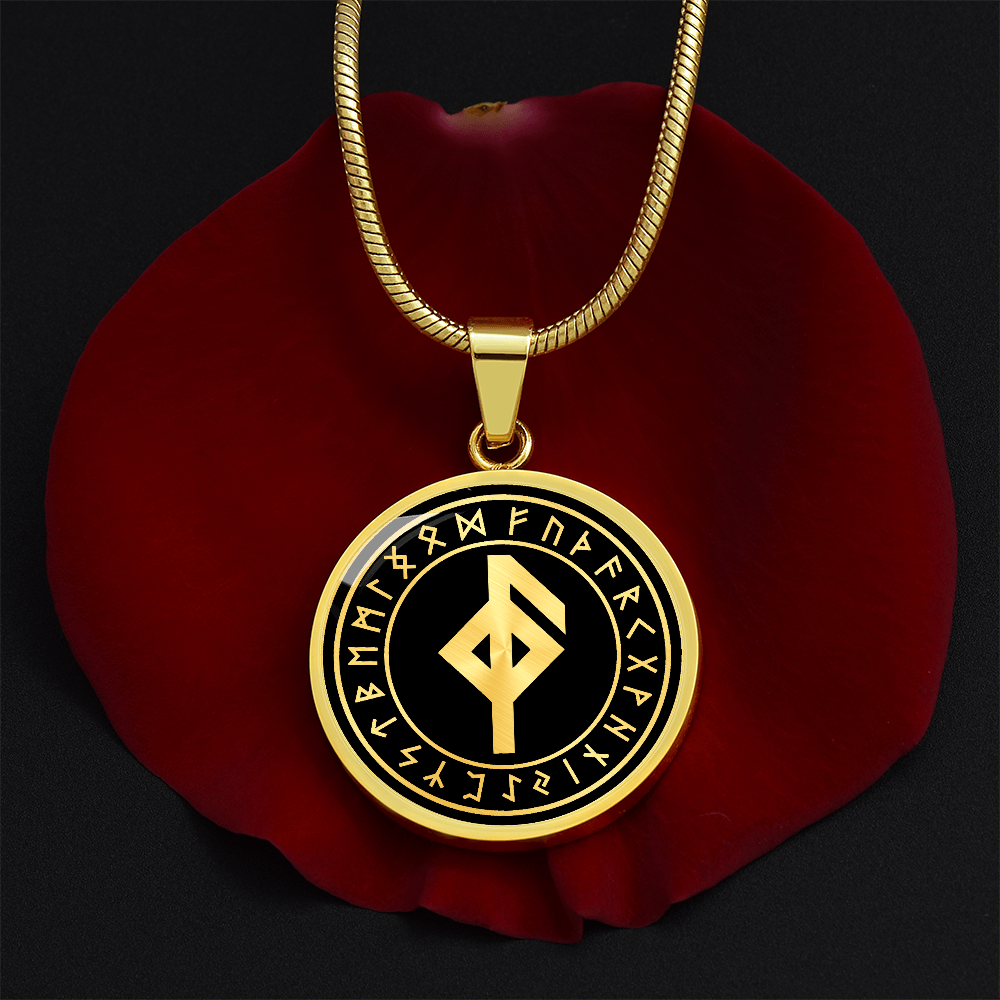 Inguz Rune Necklace