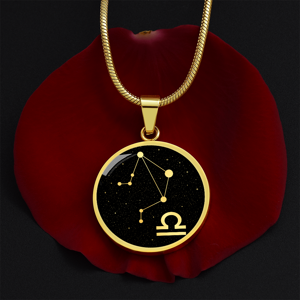 Libra Zodiac Necklace
