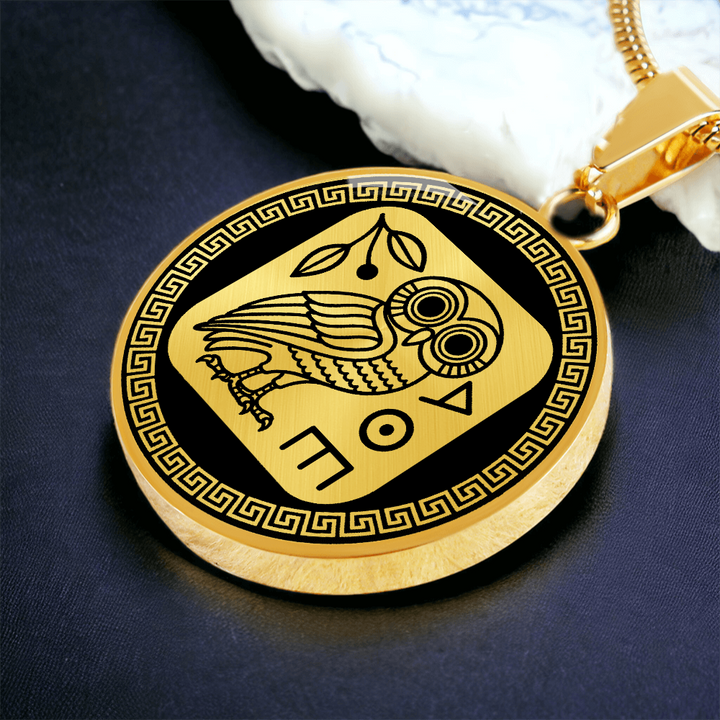 Owl of Athena Necklace