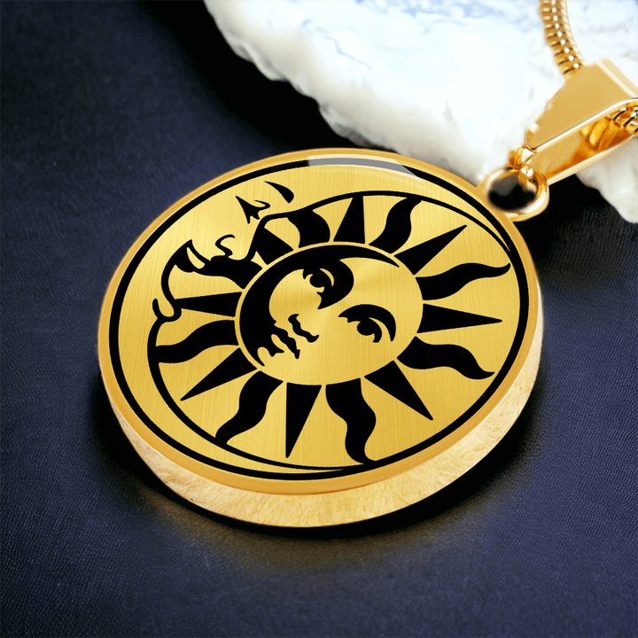 Sun & Moon Celestial Necklace
