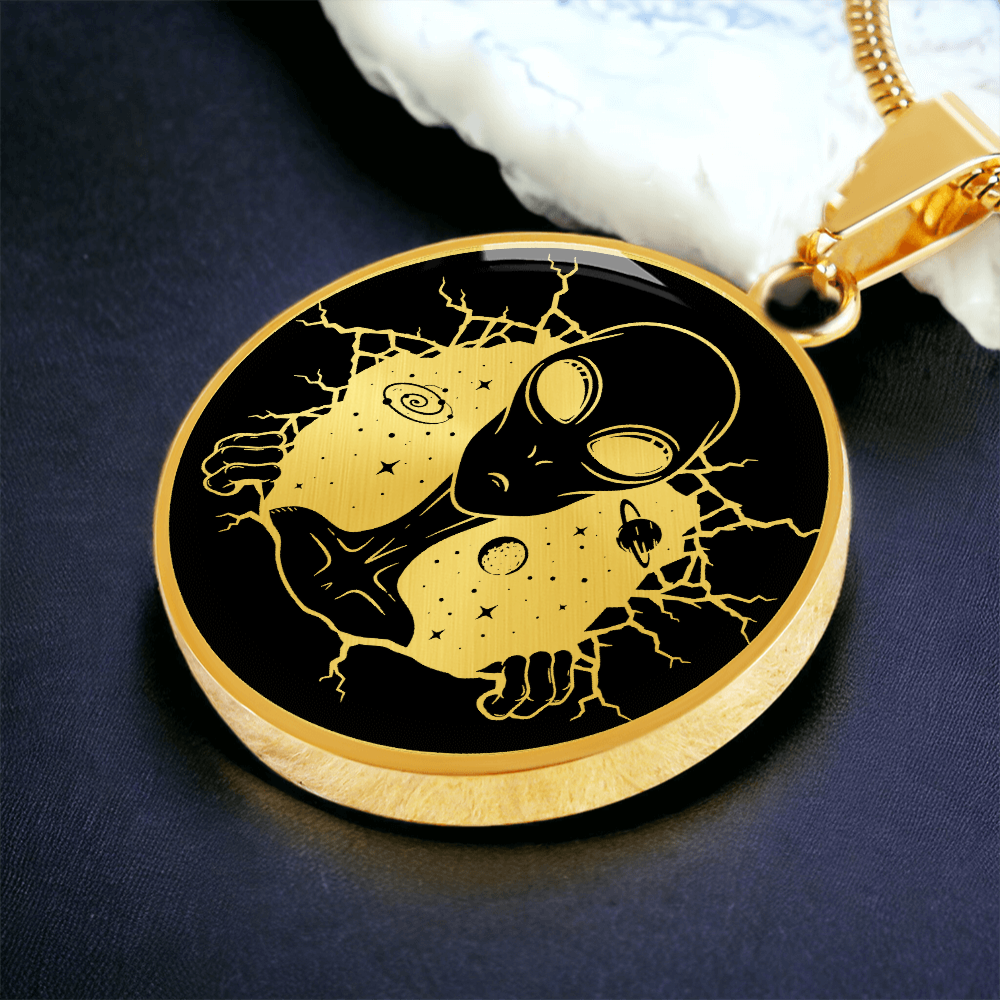 Cosmic Visitor Necklace