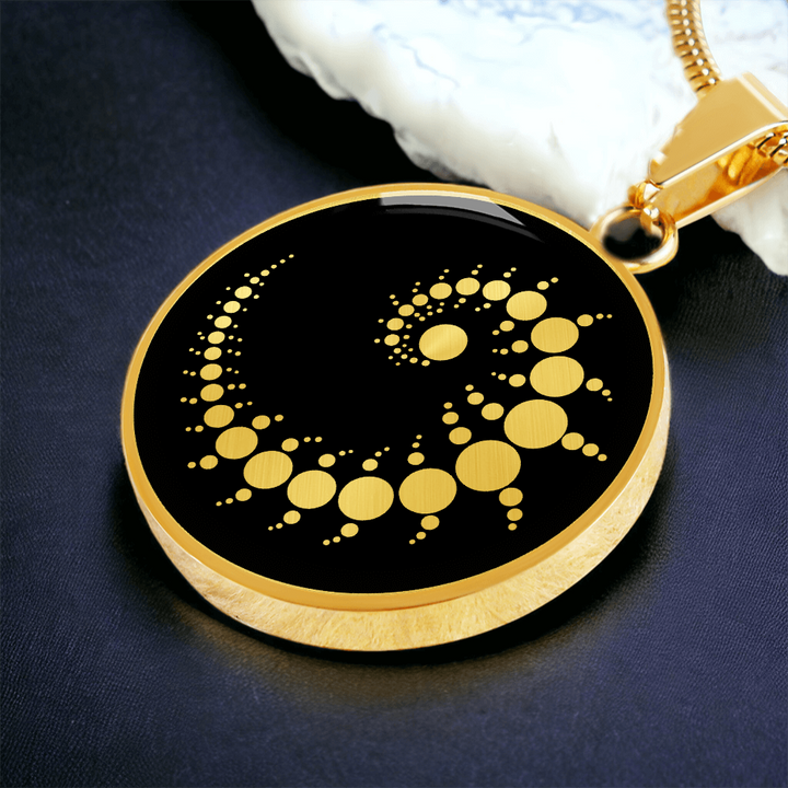 Spiral Energy Necklace