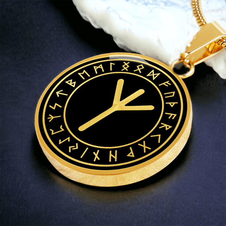 Algiz Rune Necklace