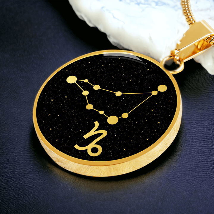 Capricorn Zodiac Necklace