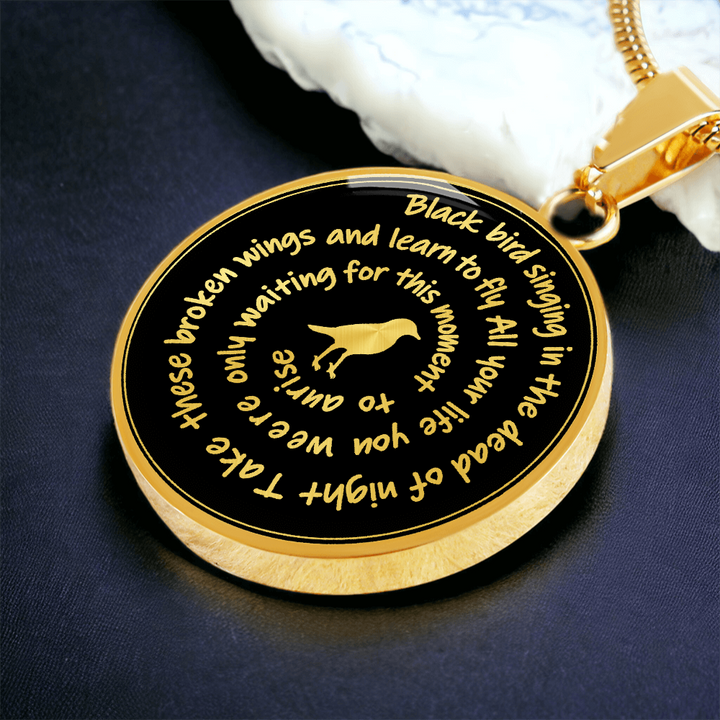 Blackbird Freedom Necklace