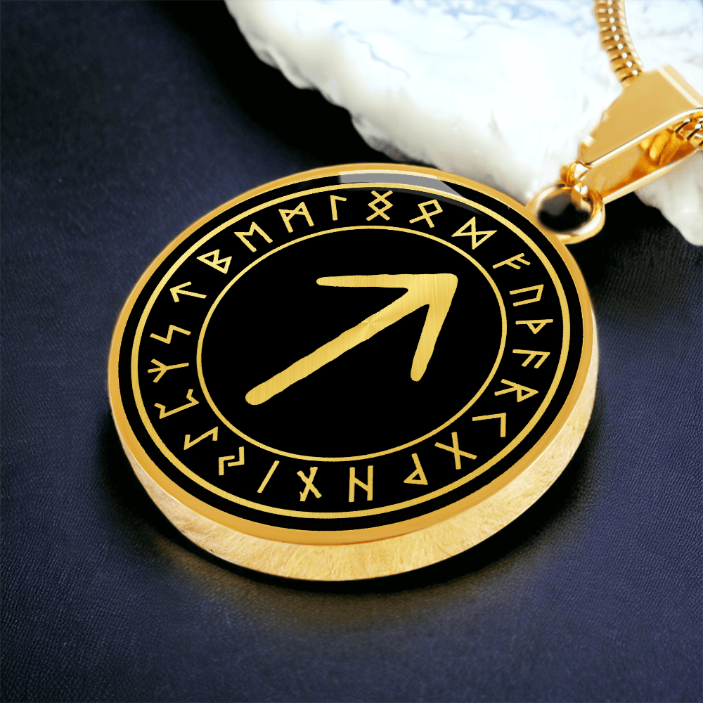 Tiwaz Rune Viking Necklace