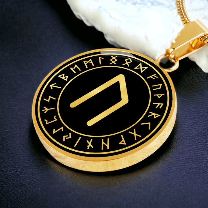 Elder Futhark Rune Protection Necklace