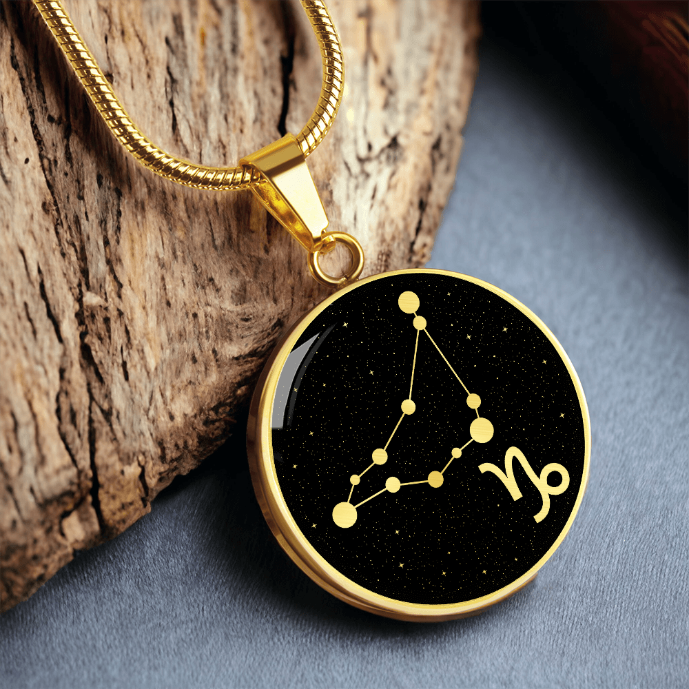Capricorn Zodiac Necklace